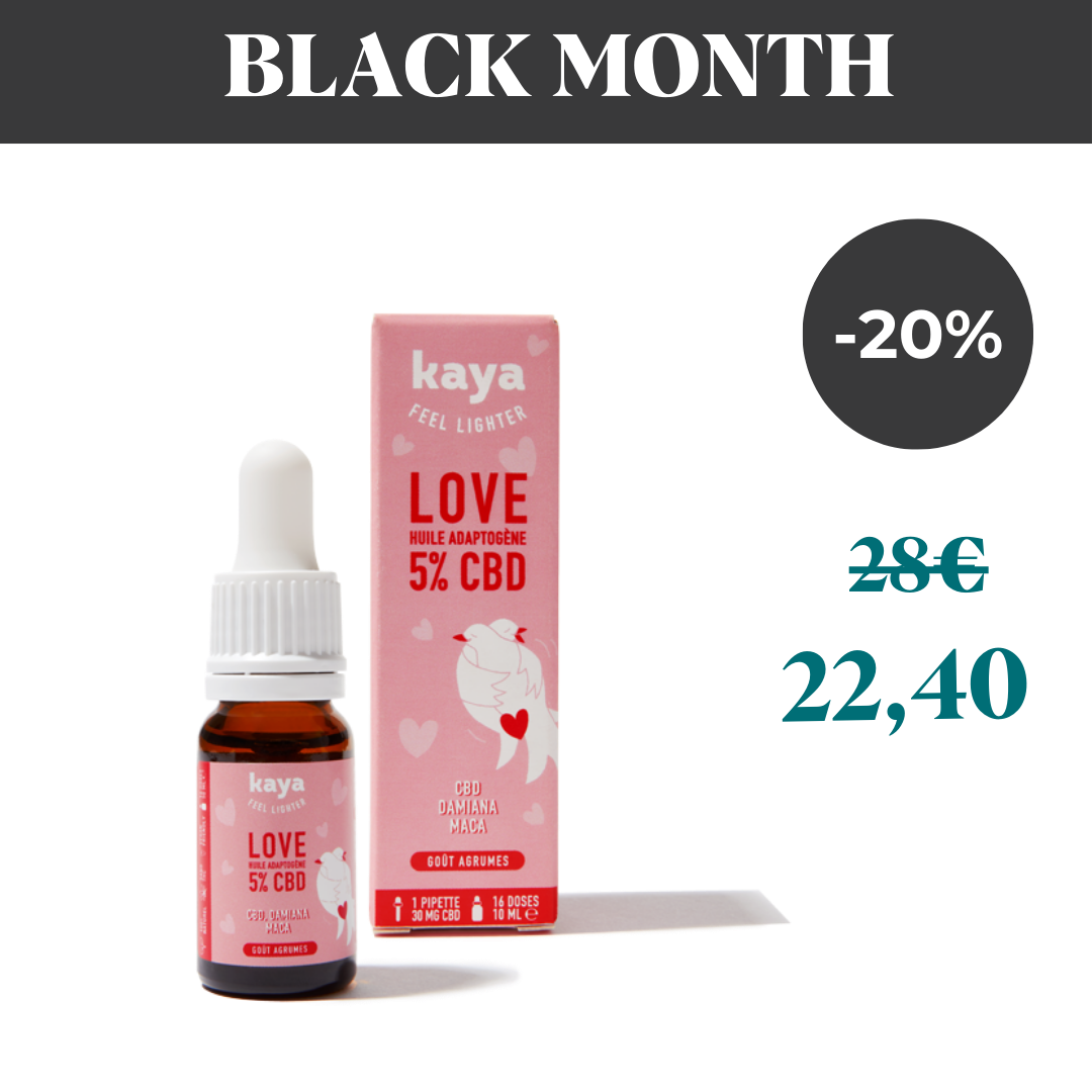 Olio adattogeno Love 5% CBD