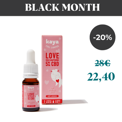 Olio adattogeno Love 5% CBD