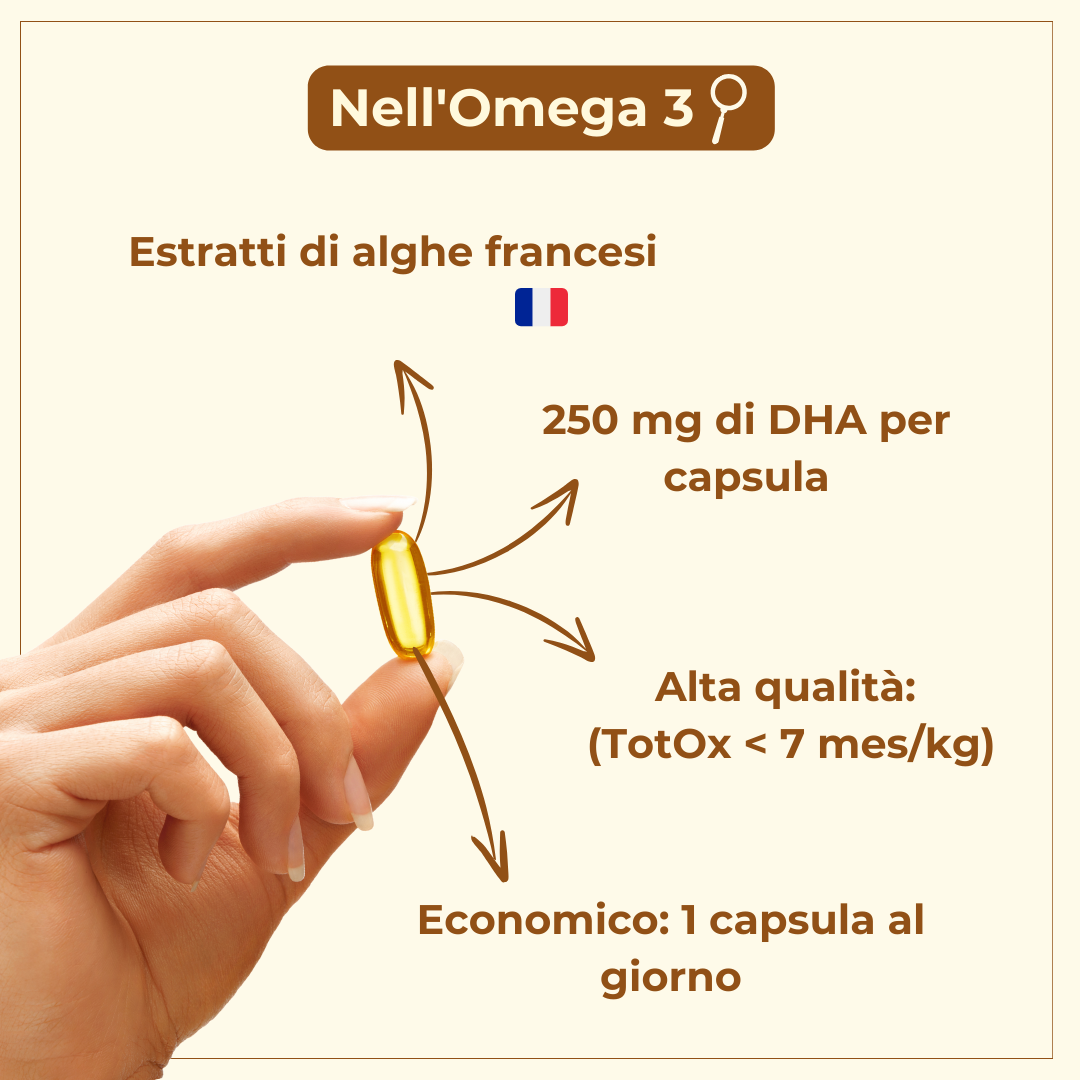 Cura vegana DHA-Omega3