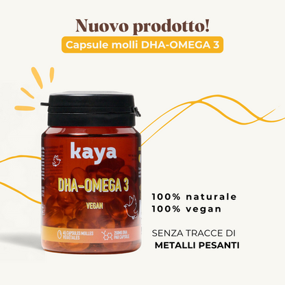 Cura vegana DHA-Omega3